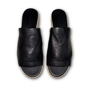 VINCE Solana Espadrille Platform Slide Sandal Wedges